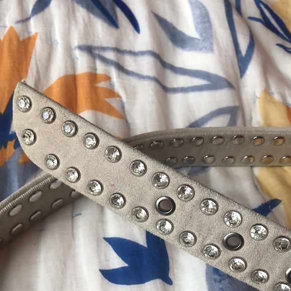 Nwt Free people studded diamond belt small medium 0 2 4 6 - Picture 2 of 4